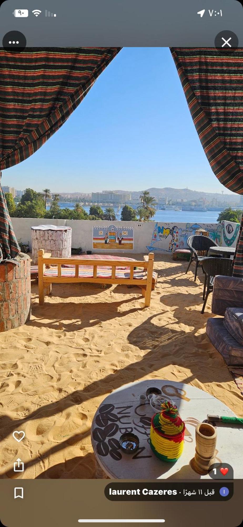 Nuba Heart Hotel Assuan Exterior foto